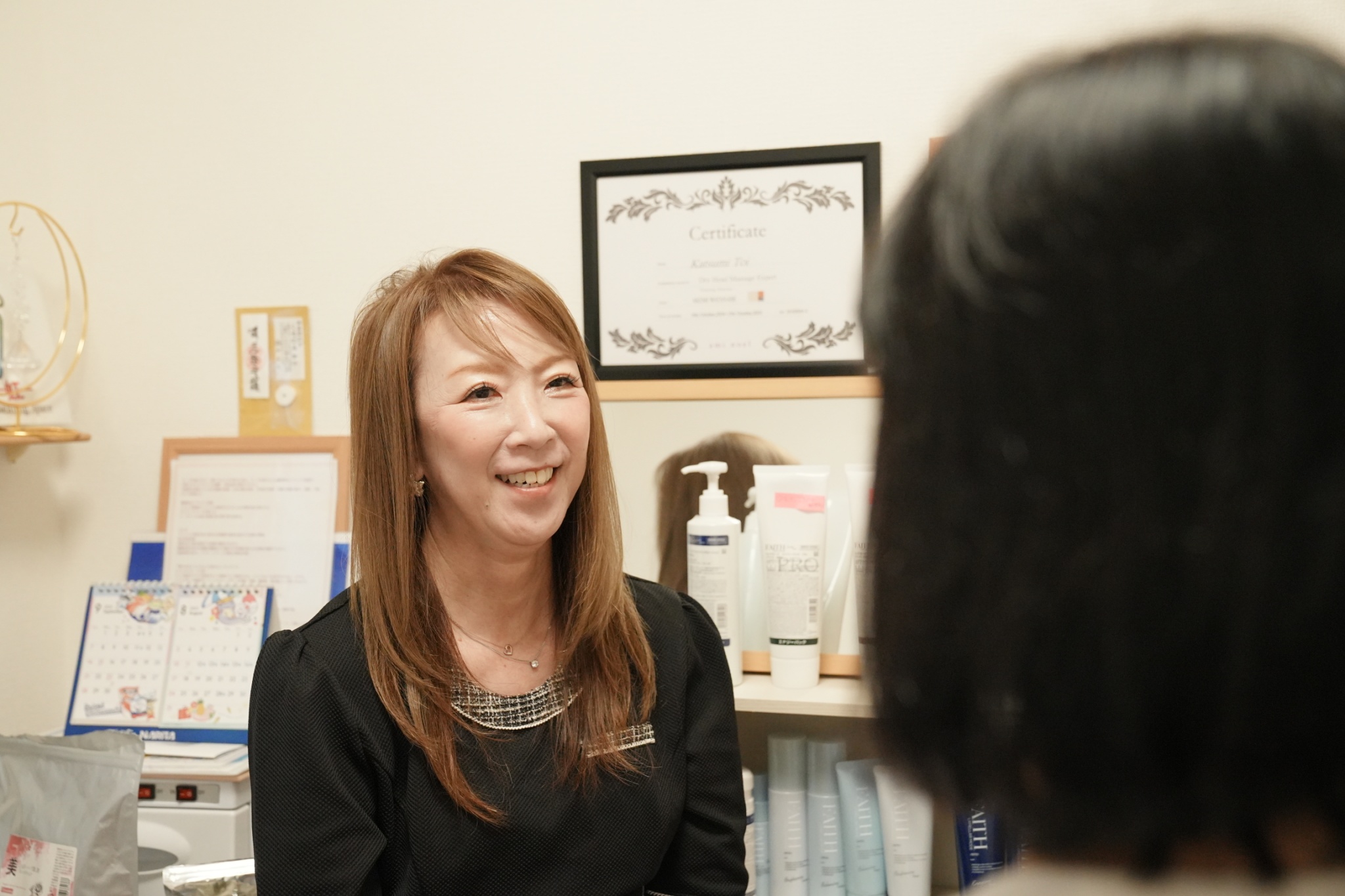 化粧品の押売り販売は一切なし